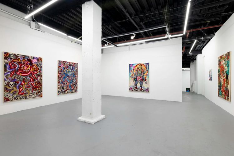 Installation view, Embracing Kali, Ethan Cohen · 2026 (6)