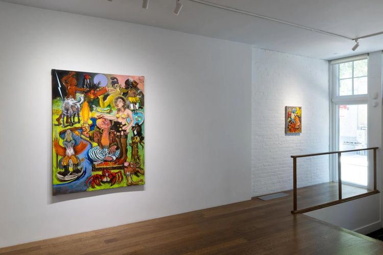 Installation view, Night Club Under the Covers, A Hug From The Art World