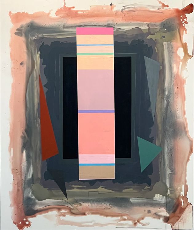 Installation view, New Paintings, Nancy Hoffman