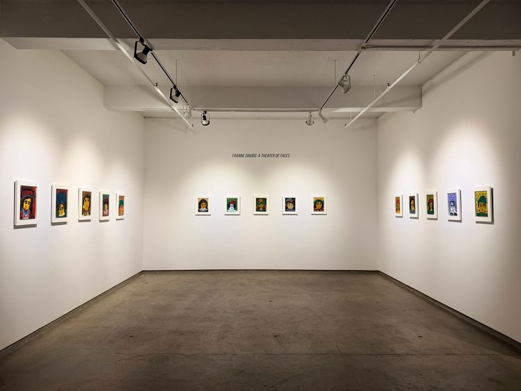 Installation view, A Theater of Faces, Ricco Maresca · 2025 (1)