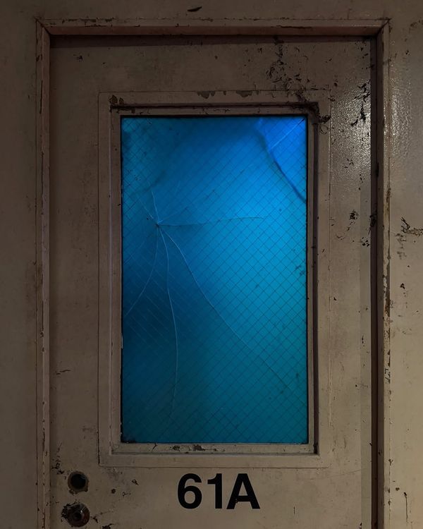 Installation view, OBJECTS IN MIRROR MAY BE CLOSER THAN THEY APPEAR, Management