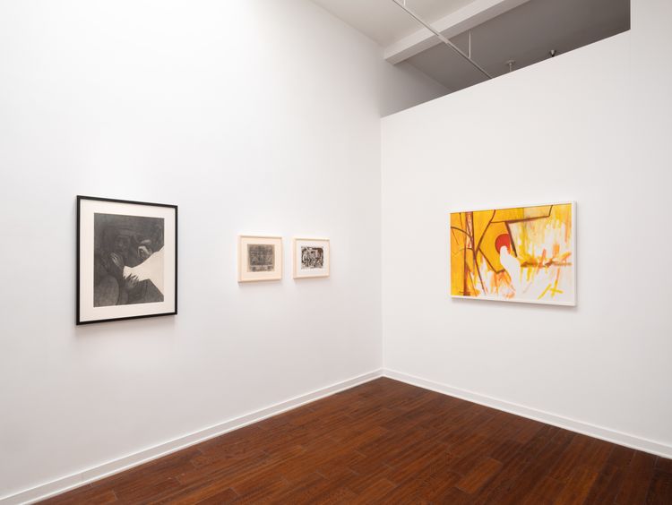 Installation view, The Work is Never Finished: Prints, Drawings, and Paintings, Louis Stern Fine Arts · 2026 (4)