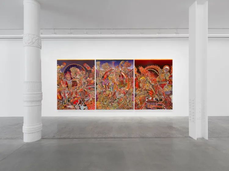 Installation view, The Tesseract, Almine Rech, Tribeca · 2026 (5)