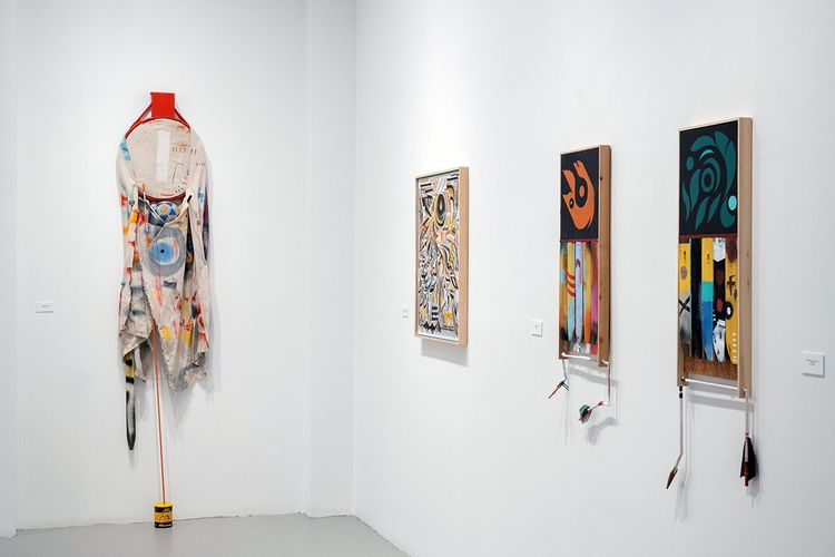 Installation view, Skinnin' the Game, Sundaram Tagore · 2026 (4)