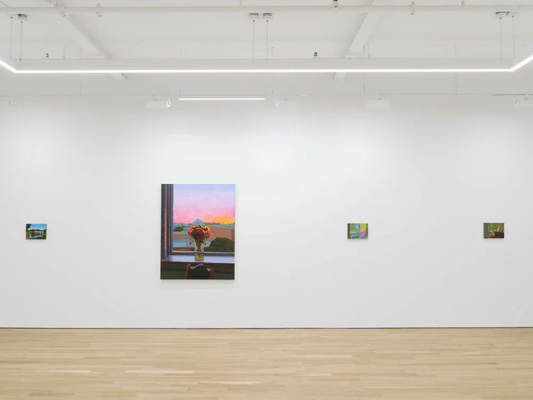 Installation view, Change of Scenery, Charles Moffett · 2025 (1)