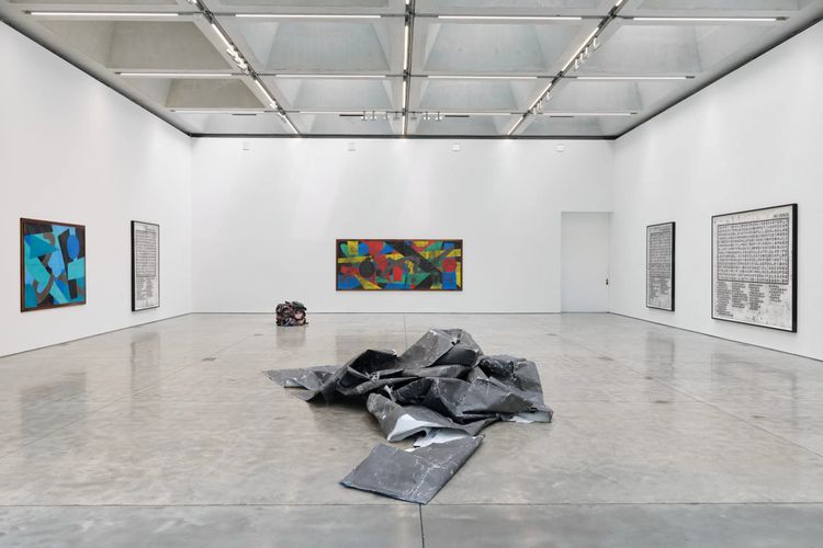 Installation view, Abstract Slavery, Olney Gleason · 2026 (2)
