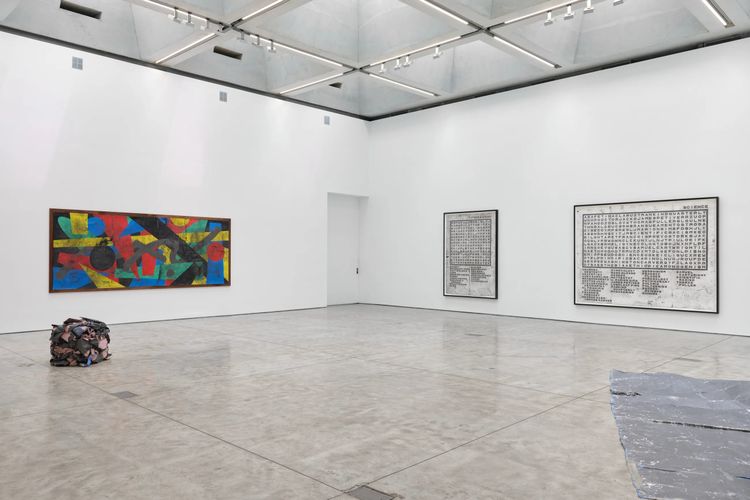 Installation view, Abstract Slavery, Olney Gleason · 2026 (4)