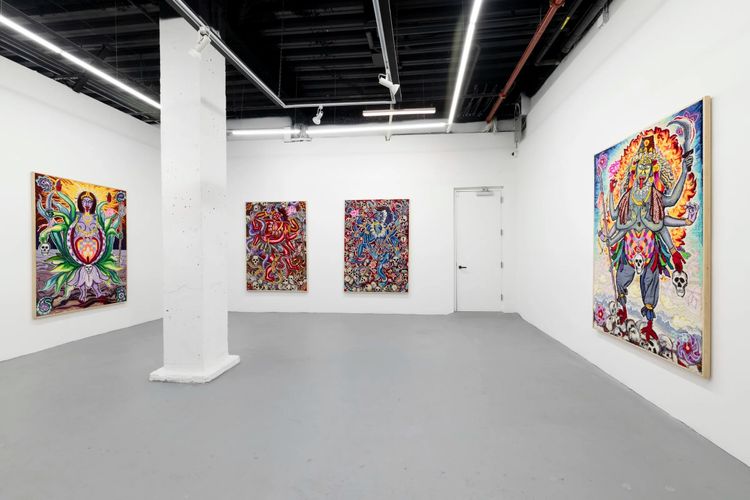 Installation view, Embracing Kali, Ethan Cohen · 2026 (10)