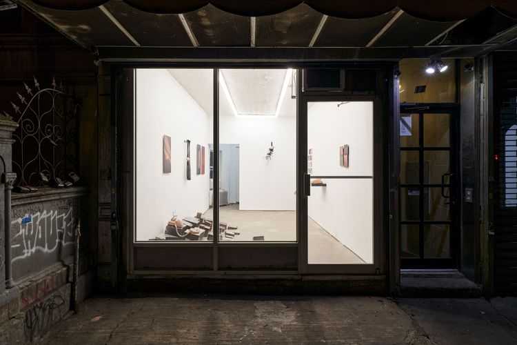 Installation view, Treading Water, Blade Study · 2025 (1)