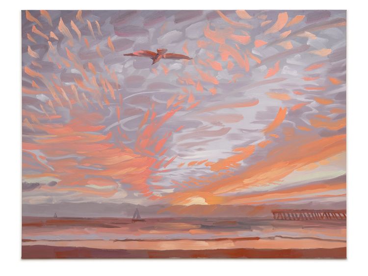 Installation view, Self-Portrait Looking at the Sunrise, La Loma Projects · 2026 (3)