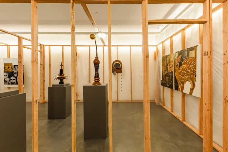 Installation view, If Wishes Were Horses, Beggars Would Ride, Anat Ebgi · 2025 (12)