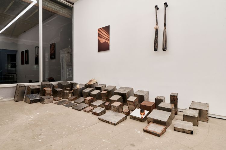 Installation view, Treading Water, Blade Study · 2025 (2)