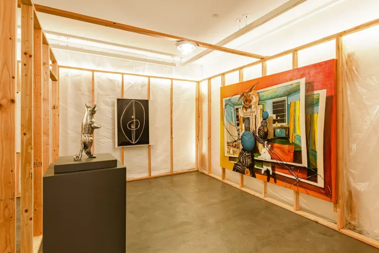 Installation view, If Wishes Were Horses, Beggars Would Ride, Anat Ebgi · 2025 (13)