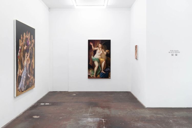 Installation view, Black Friday, A Hug From The Art World · 2025 (2)