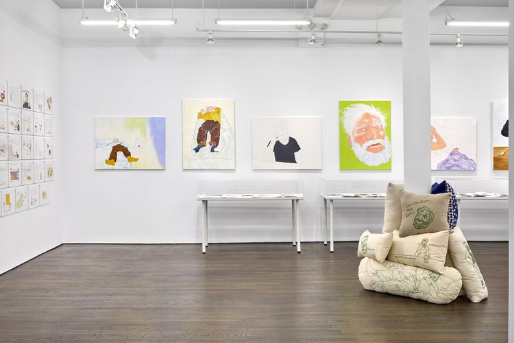 Installation view, Mieko Meguro Works, New York, 2009-2026, White Columns · 2026 (2)