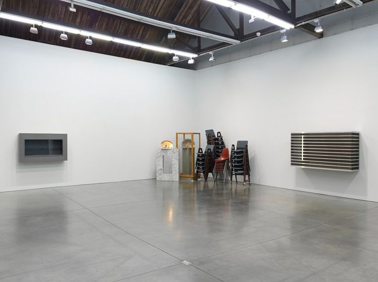 Installation view, Reinhard Mucha, Luhring Augustine, Chelsea · 2025 (5)