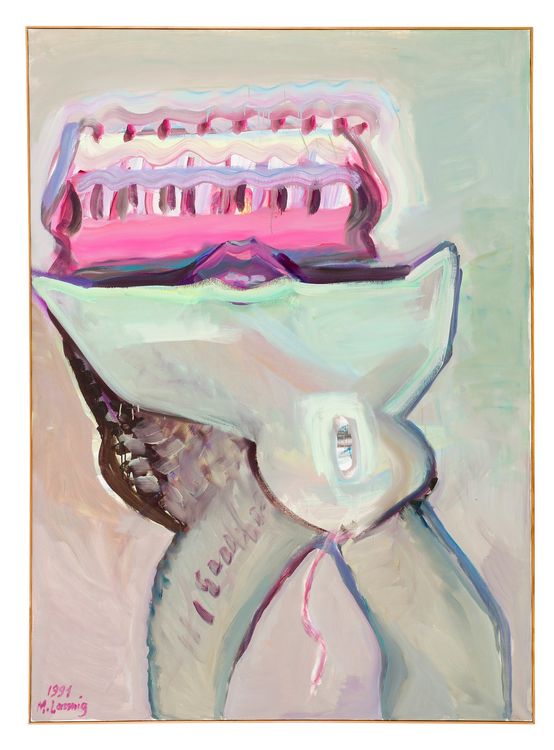 Installation view, Maria Lassnig, Petzel Gallery · 2026 (27)