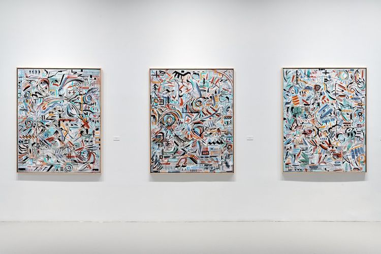 Installation view, Skinnin' the Game, Sundaram Tagore · 2026 (17)