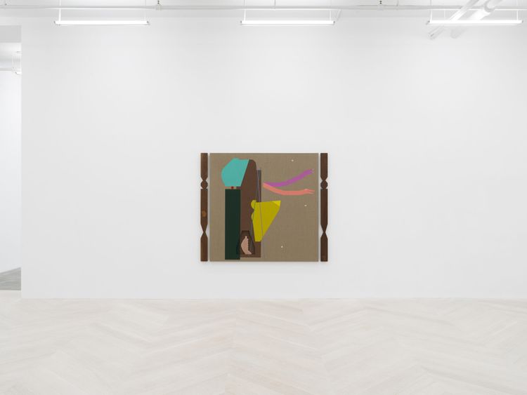 Installation view, A Light Left On In the Hallway, Casey Kaplan · 2026 (3)