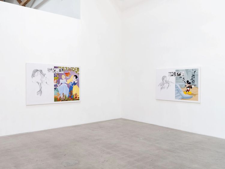 Installation view, Who’s Laughing Now?, Moskowitz Bayse · 2025 (3)