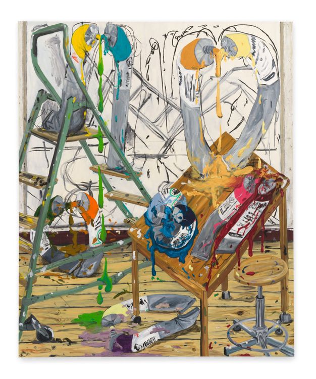 Installation view, The center does not fold, Greene Naftali