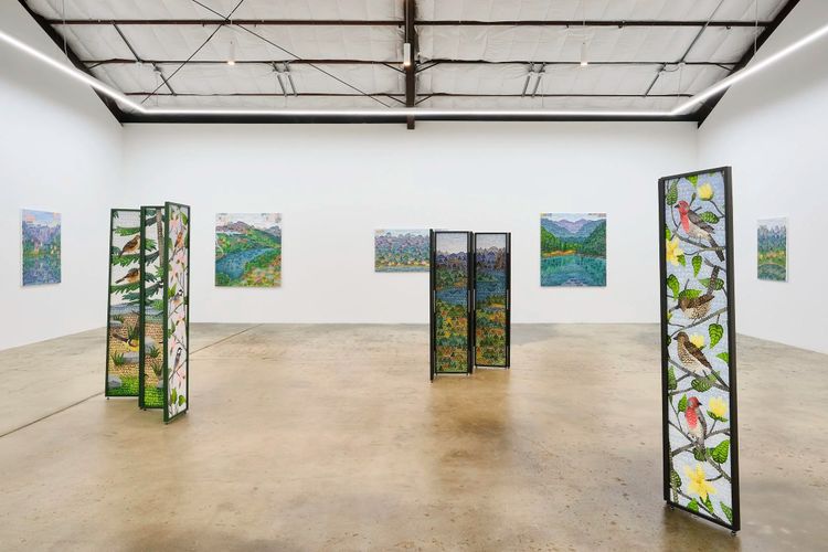 Installation view, To Be Grass Upon the Hills, The Pit · 2026 (7)