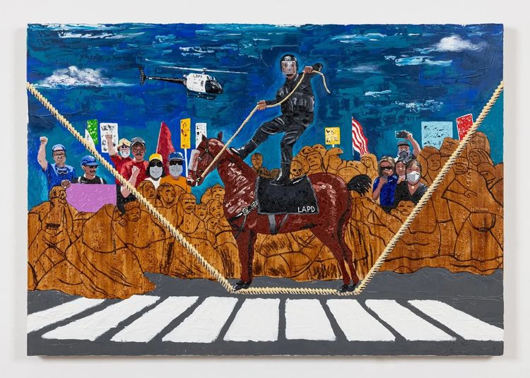 Installation view,  And It Keeps Coming 'Til The Day It Stops, Track 16, Downtown LA · 2026 (15)