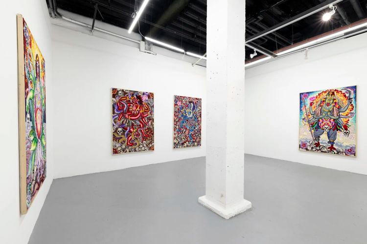 Installation view, Embracing Kali, Ethan Cohen · 2026 (7)