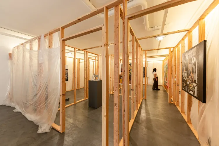 Installation view, If Wishes Were Horses, Beggars Would Ride, Anat Ebgi · 2025 (9)
