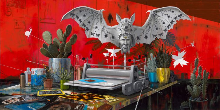 Installation view, Jeff Soto: Shadow, KP Projects · 2025 (7)