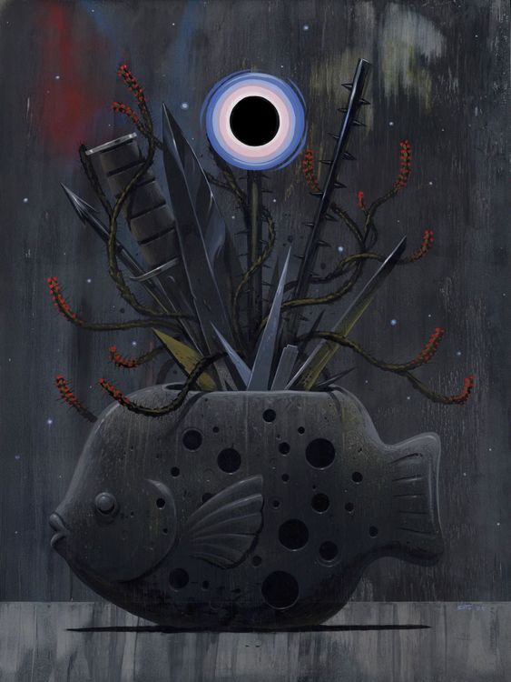 Installation view, Jeff Soto: Shadow, KP Projects · 2025 (4)
