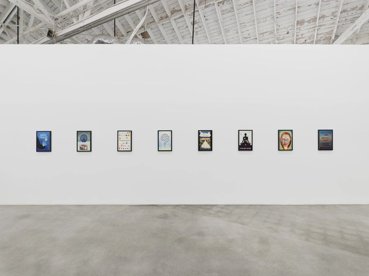 Installation view, In Circles, Still Forward, Night Gallery · 2025 (2)