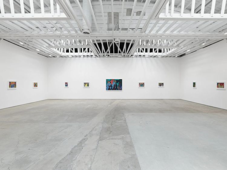 Installation view, Figures without Names, Sebastian Gladstone, Los Angeles · 2026 (1)
