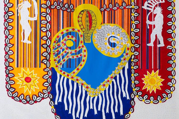 Installation view, Carnival, Struggle and Other Brazilian Stories, Nara Roesler · 2025 (8)