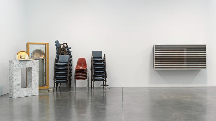 Installation view, Reinhard Mucha, Luhring Augustine, Chelsea · 2025 (15)
