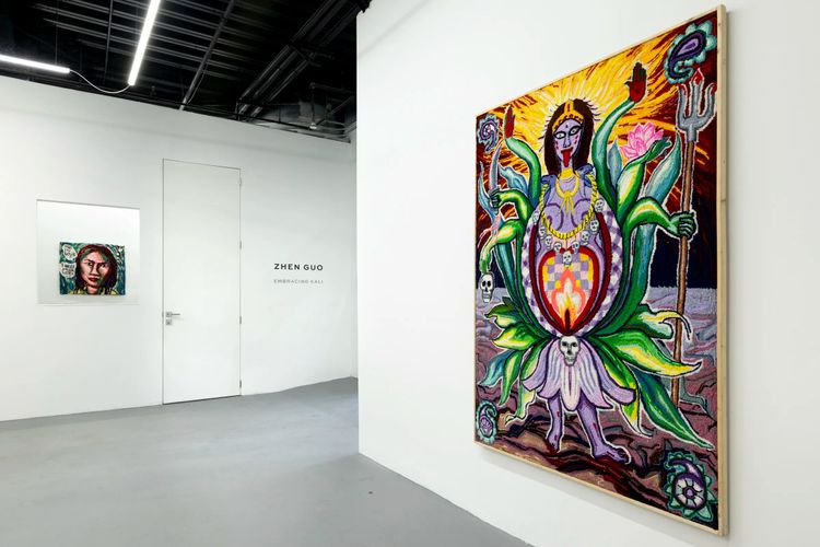 Installation view, Embracing Kali, Ethan Cohen · 2026 (8)