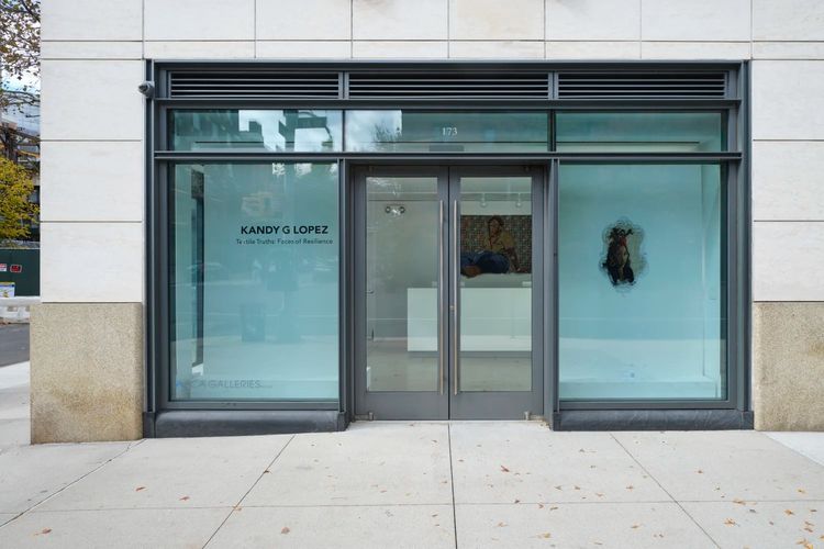 Installation view, Textile Truths: Faces of Resilience, ACA Galleries · 2025 (11)