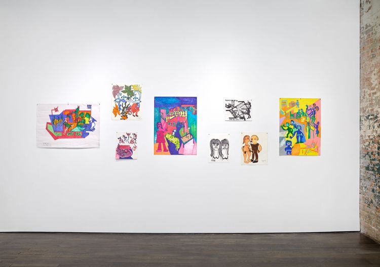 Installation view, Oswald Saenz, White Columns · 2026 (2)