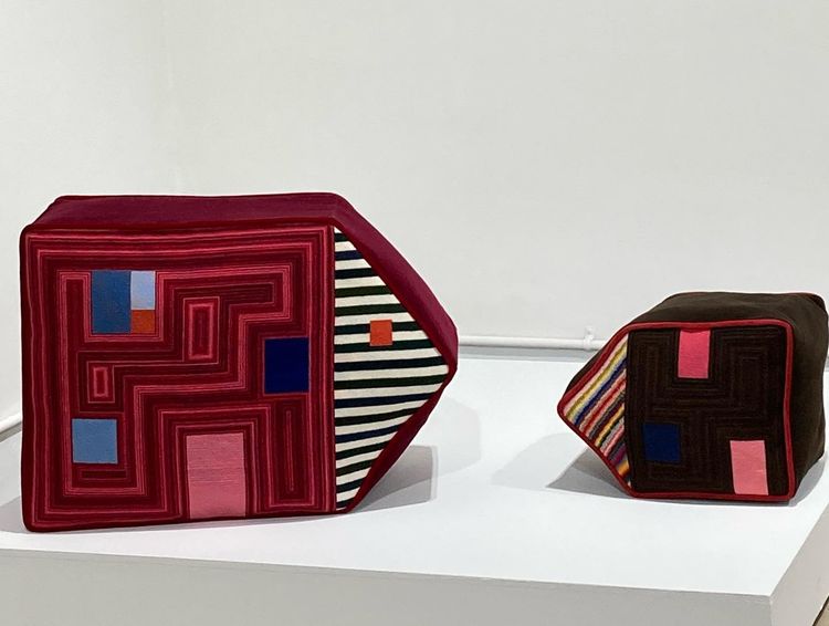 Installation view, Needlepoint, Leslie Tonkonow · 2025 (6)
