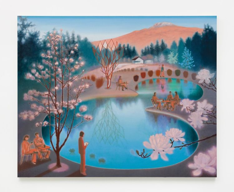Installation view, Breath, Island, Lehmann Maupin, New York