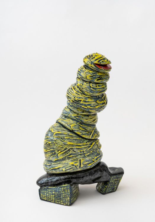 Installation view, Out of Hand: New Ceramic Sculpture, George Adams