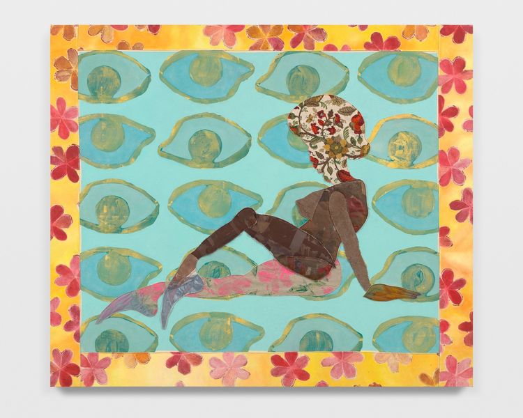 Installation view, Tschabalala Self, Petzel Gallery