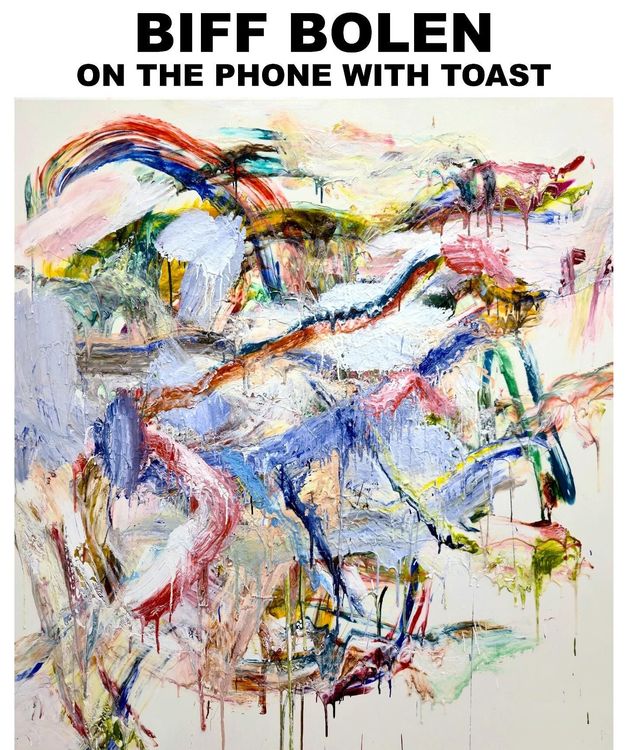 Installation view, On The Phone With Toast, Underdonk