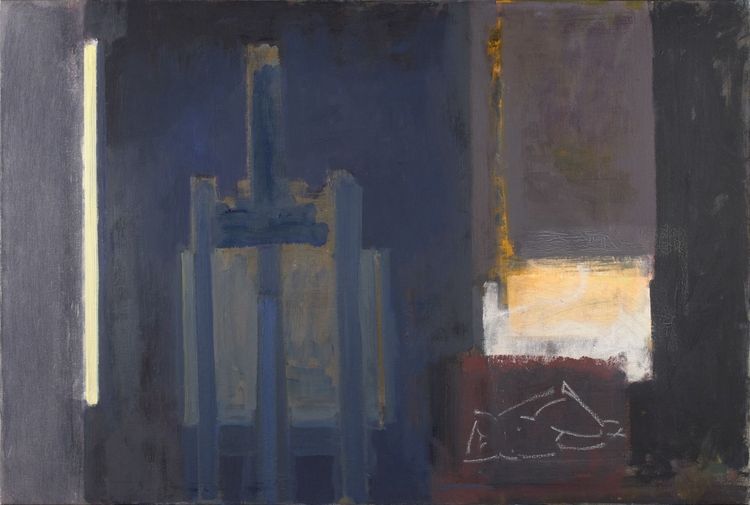 Installation view, New Paintings, Bookstein Projects