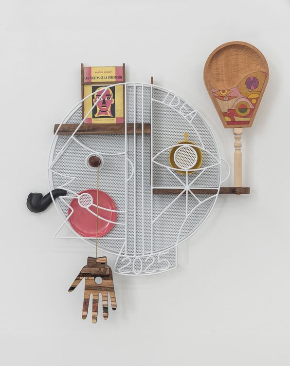 Installation view, The ‘Pataphysic Craftsman, Swivel · 2025 (2)