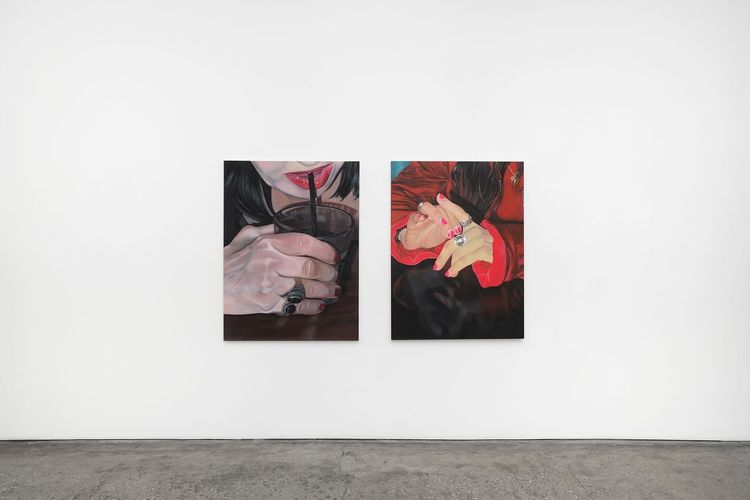 Installation view, Alexandra Sherman, Megan Mulrooney · 2025 (1)