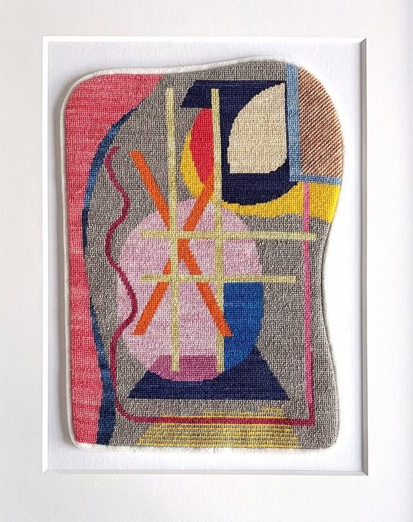 Installation view, Needlepoint, Leslie Tonkonow