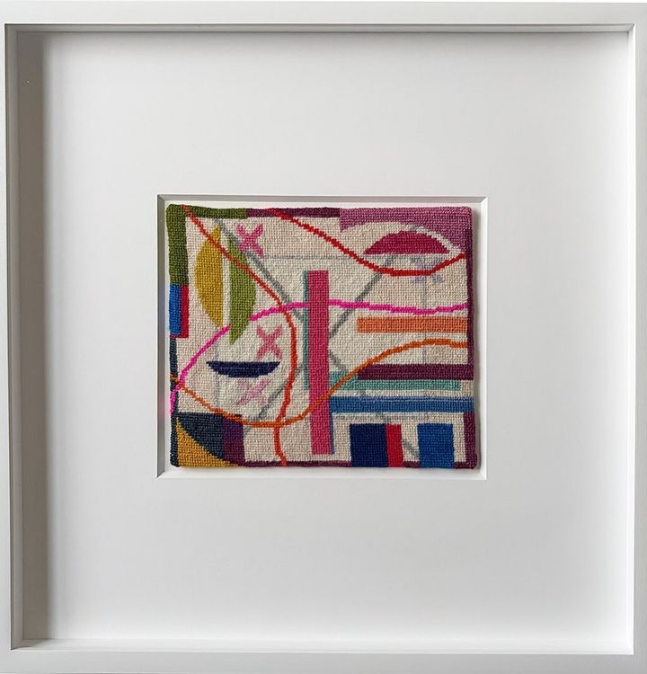 Installation view, Needlepoint, Leslie Tonkonow · 2025 (8)
