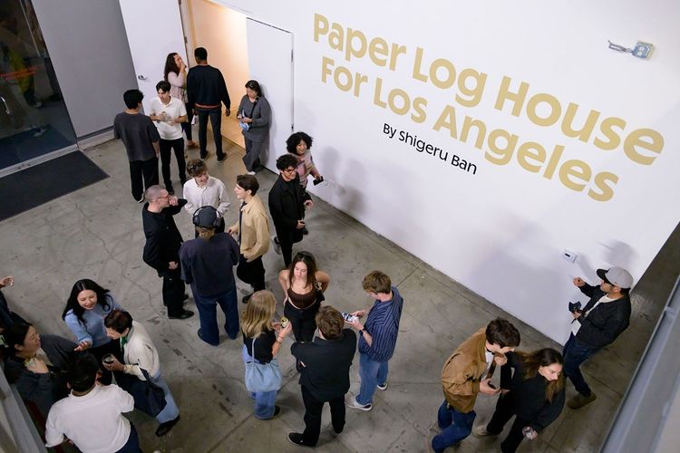 Installation view, PAPER LOG HOUSE FOR LOS ANGELES, SCI-Arc Gallery · 2025 (5)