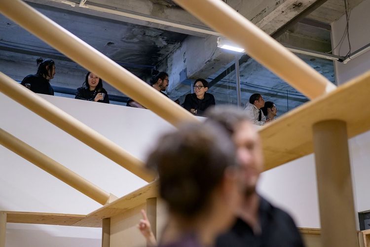 Installation view, PAPER LOG HOUSE FOR LOS ANGELES, SCI-Arc Gallery · 2025 (2)